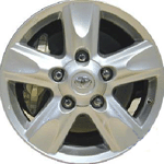Toyota Landcruiser Wheel ALY69528 Silver Painted